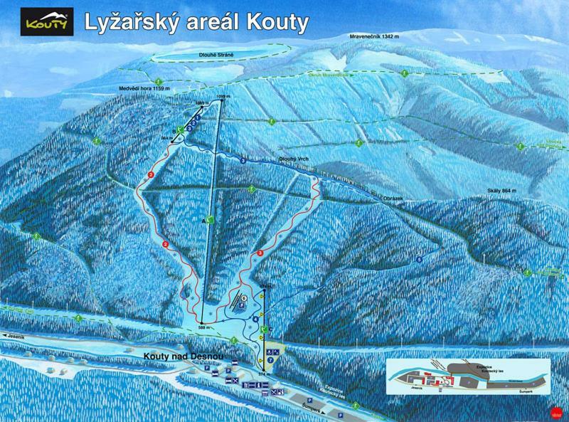 Chata Koutik Loučná nad Desnou エクステリア 写真